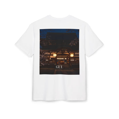 Floral &amp; Nightscape Graphic Tee — Bird of Paradise Photo Print
