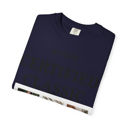 Certified Classic 60 Years T-Shirt – Vintage Collage Home &amp; Lifestyle Tee