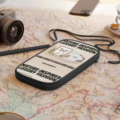 Nature-Inspired Passport Wallet — Luxury Fashion Travel Document Holder