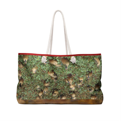 Shorebird Weekender Bag – Charming Killdeer Photo Travel Tote