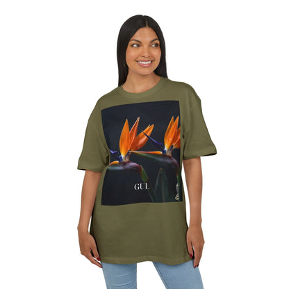 Floral &amp; Nightscape Graphic Tee — Bird of Paradise Photo Print
