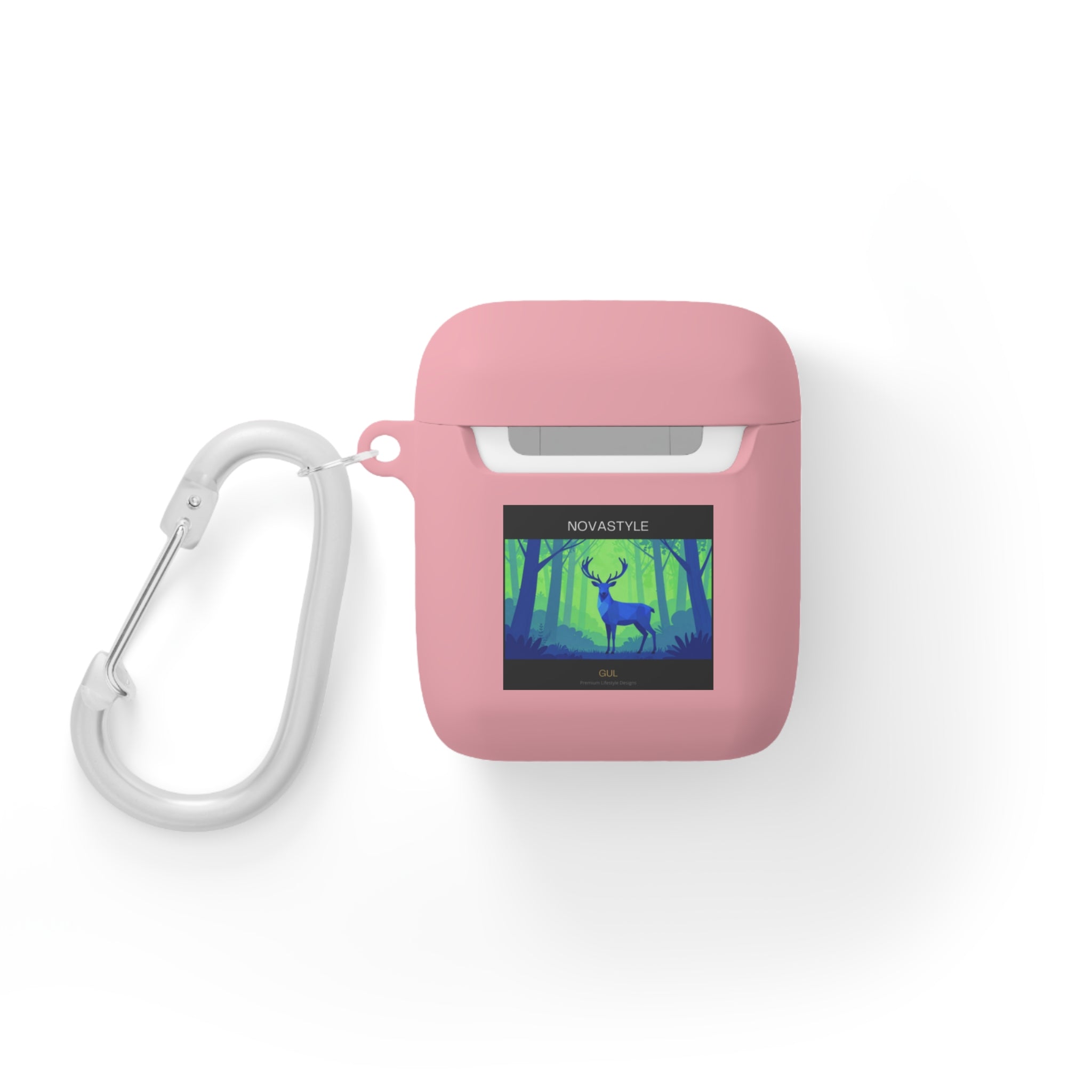 AirPods Case — Retro Sunset Van &amp; Forest Deer Prints