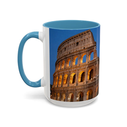 Colosseum Evening Photo Accent Coffee Mug