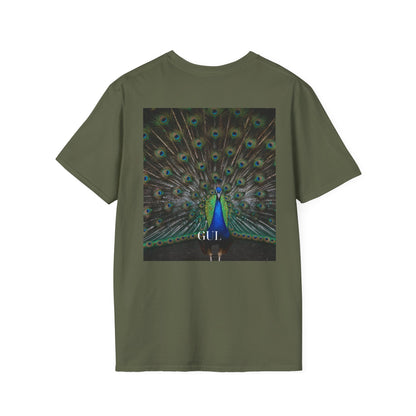 Blue Morph Butterfly T-Shirt — Vibrant Nature Graphic Tee