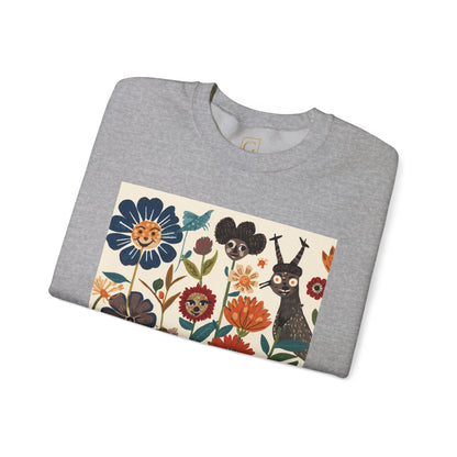 Floral Garden Crewneck Sweatshirt