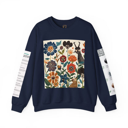 Floral Garden Crewneck Sweatshirt