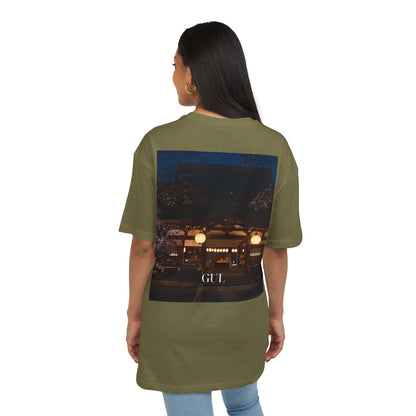 Floral &amp; Nightscape Graphic Tee — Bird of Paradise Photo Print