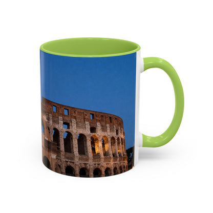 Colosseum Evening Photo Accent Coffee Mug