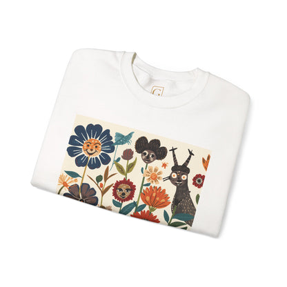 Floral Garden Crewneck Sweatshirt