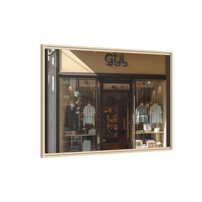 Framed Matte Canvas Print — Boutique Shopfront Photography