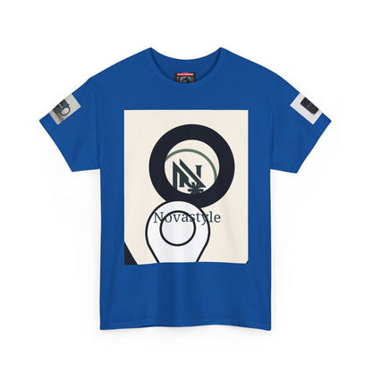 Graphic Tee — Novastyle Minimal Logo &amp; Poster Print T-Shirt