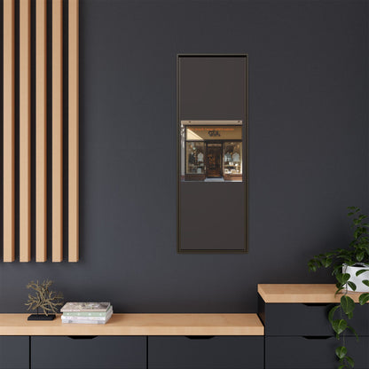 Framed Matte Canvas Print — Boutique Shopfront Photography