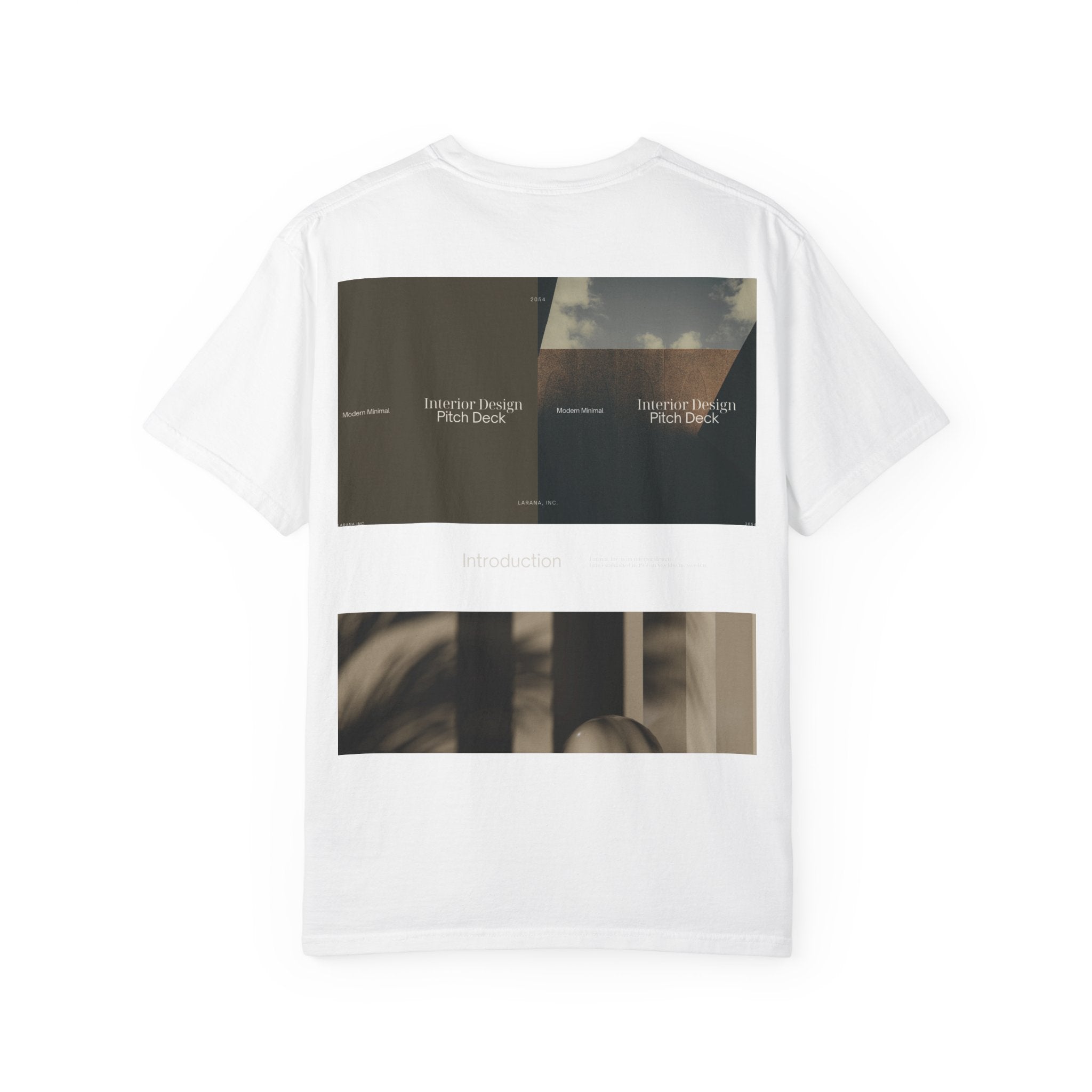 Custom Logo T-Shirt | Cosy Living Room Interior Design Graphic Tee