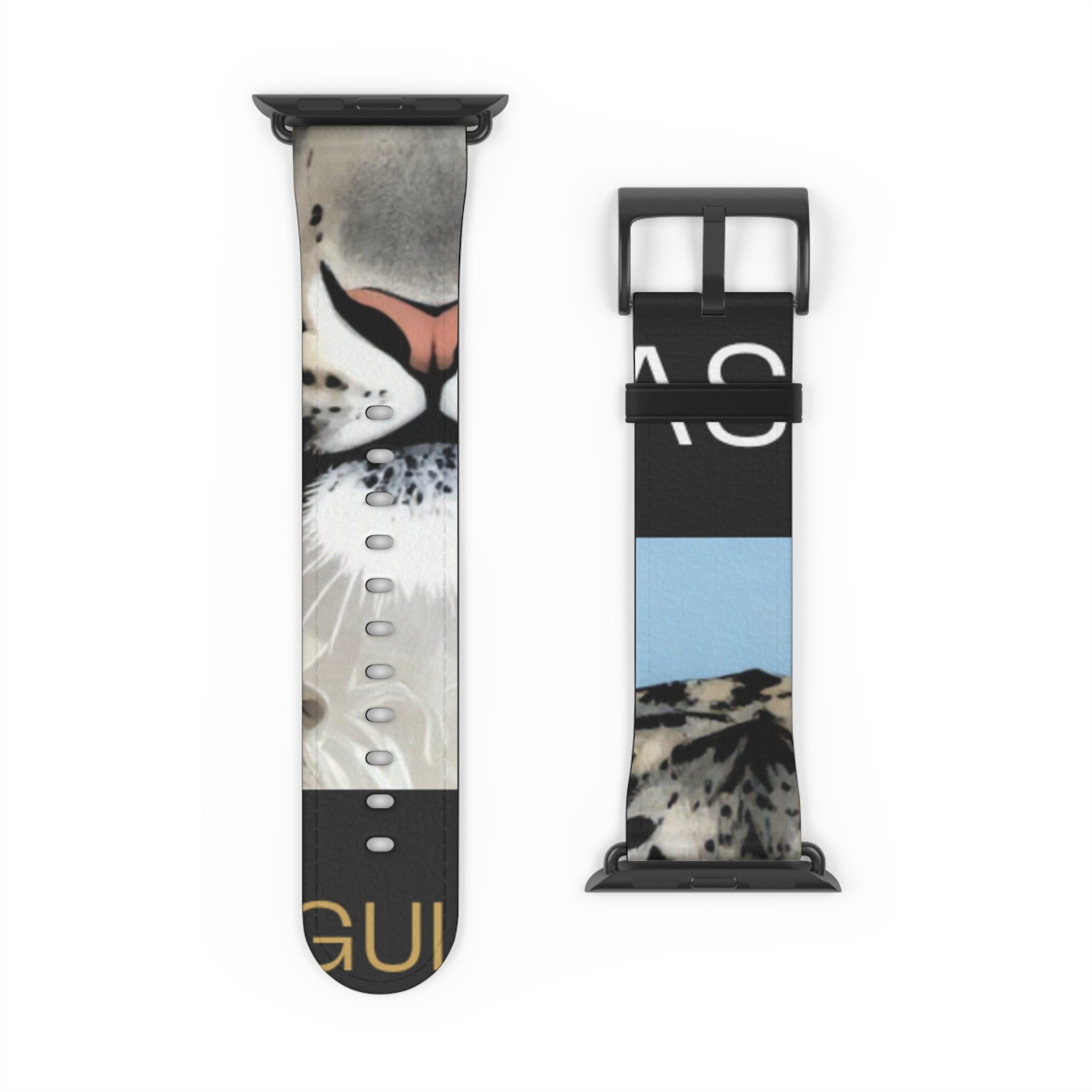 Cat Face Watch Band — Cute Printed Strap for Apple Watch