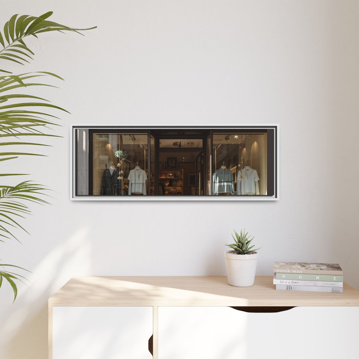 Framed Matte Canvas Print — Boutique Shopfront Photography