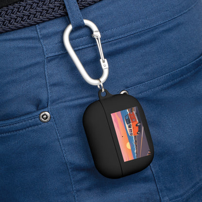 AirPods Case — Retro Sunset Van &amp; Forest Deer Prints