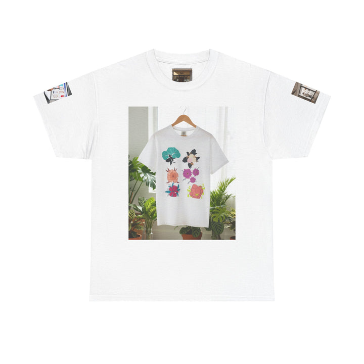 Custom Logo T-Shirt | GUL Floral Botanical Garden Cotton Tee