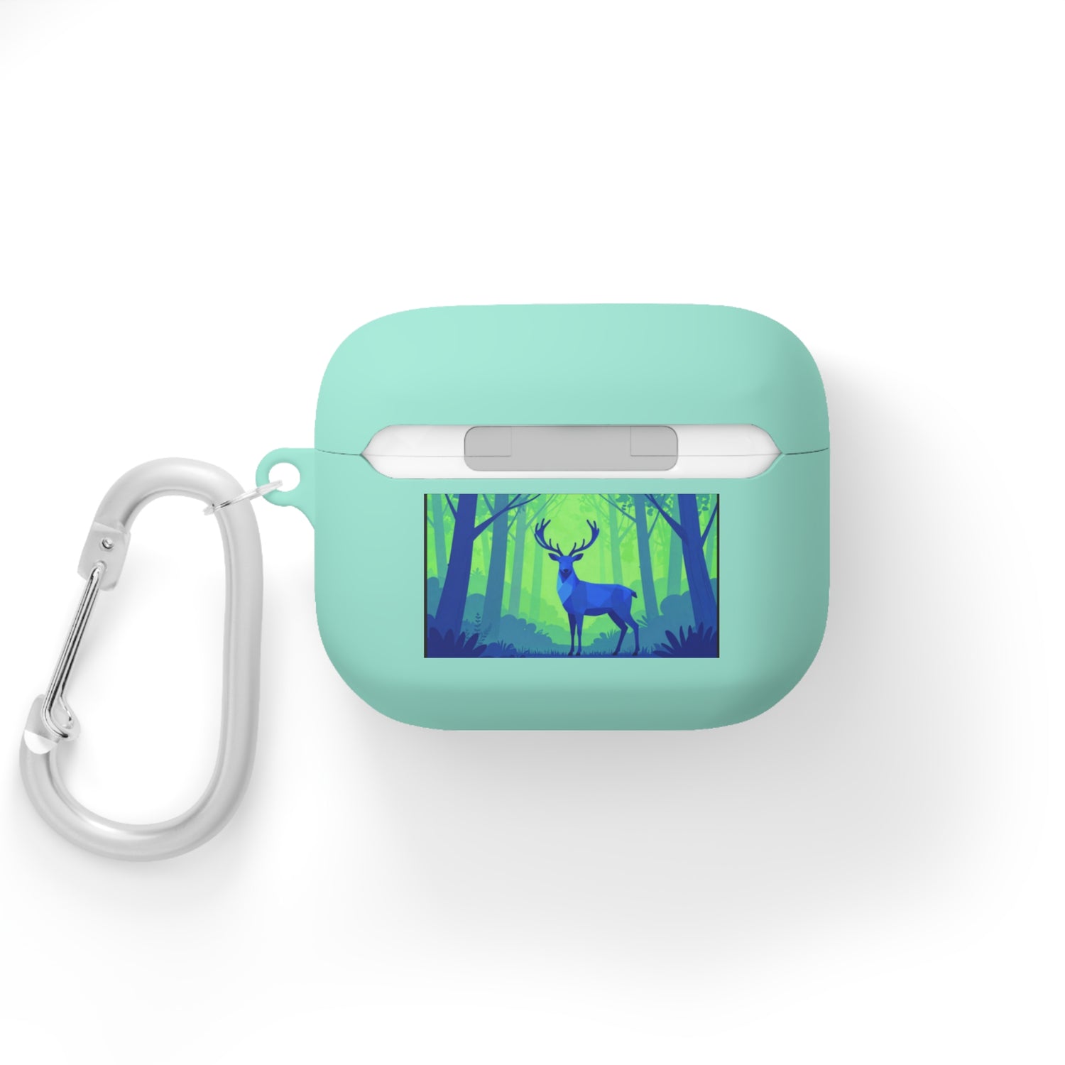 AirPods Case — Retro Sunset Van &amp; Forest Deer Prints