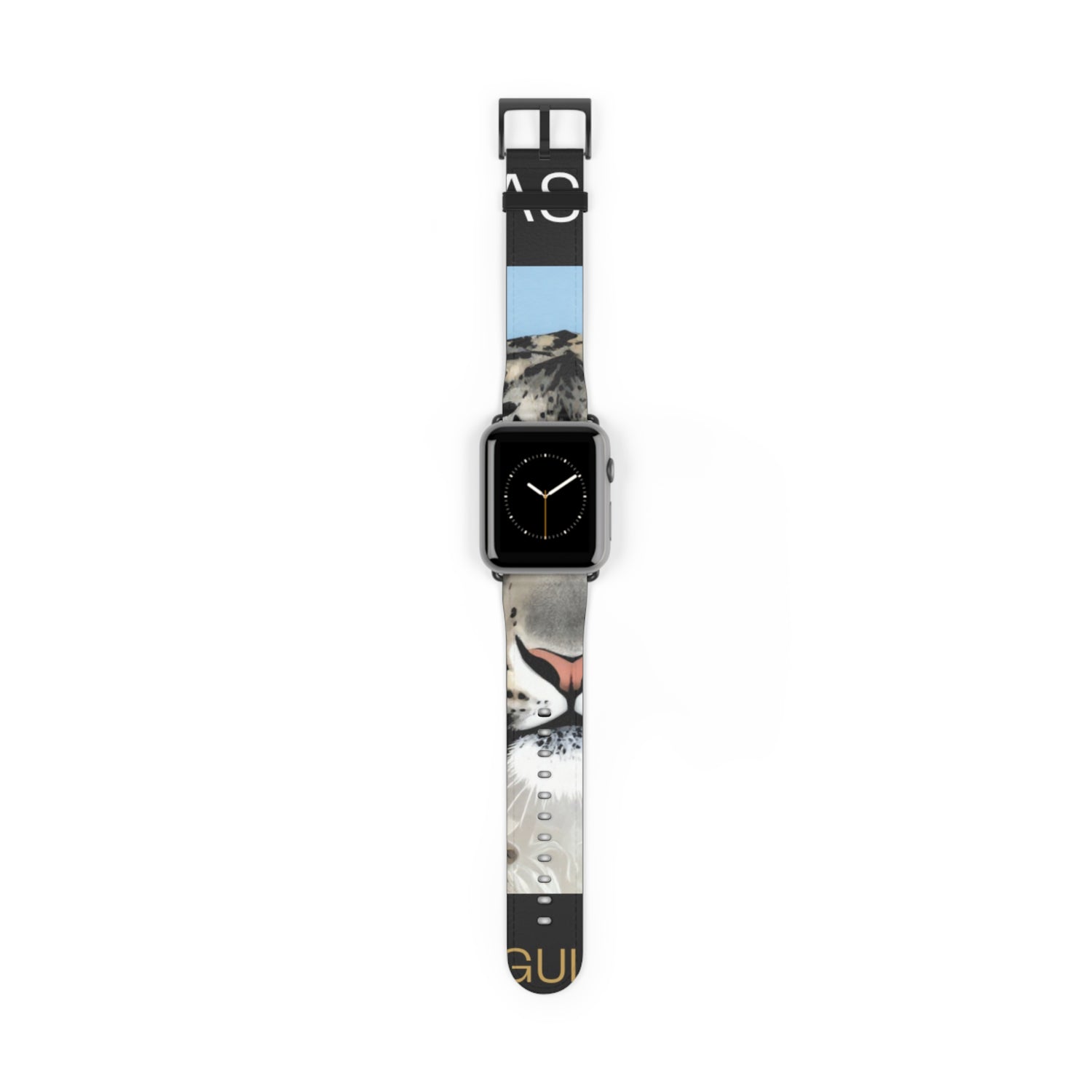 Cat Face Watch Band — Cute Printed Strap for Apple Watch