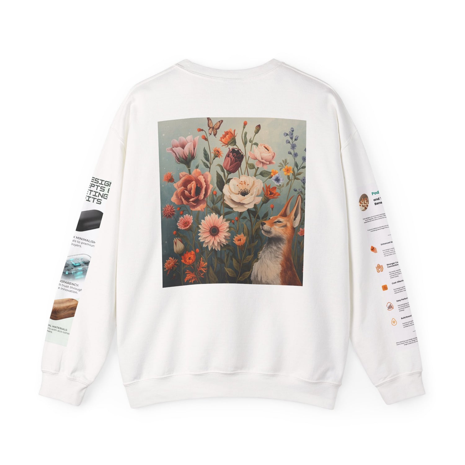 Floral Garden Crewneck Sweatshirt