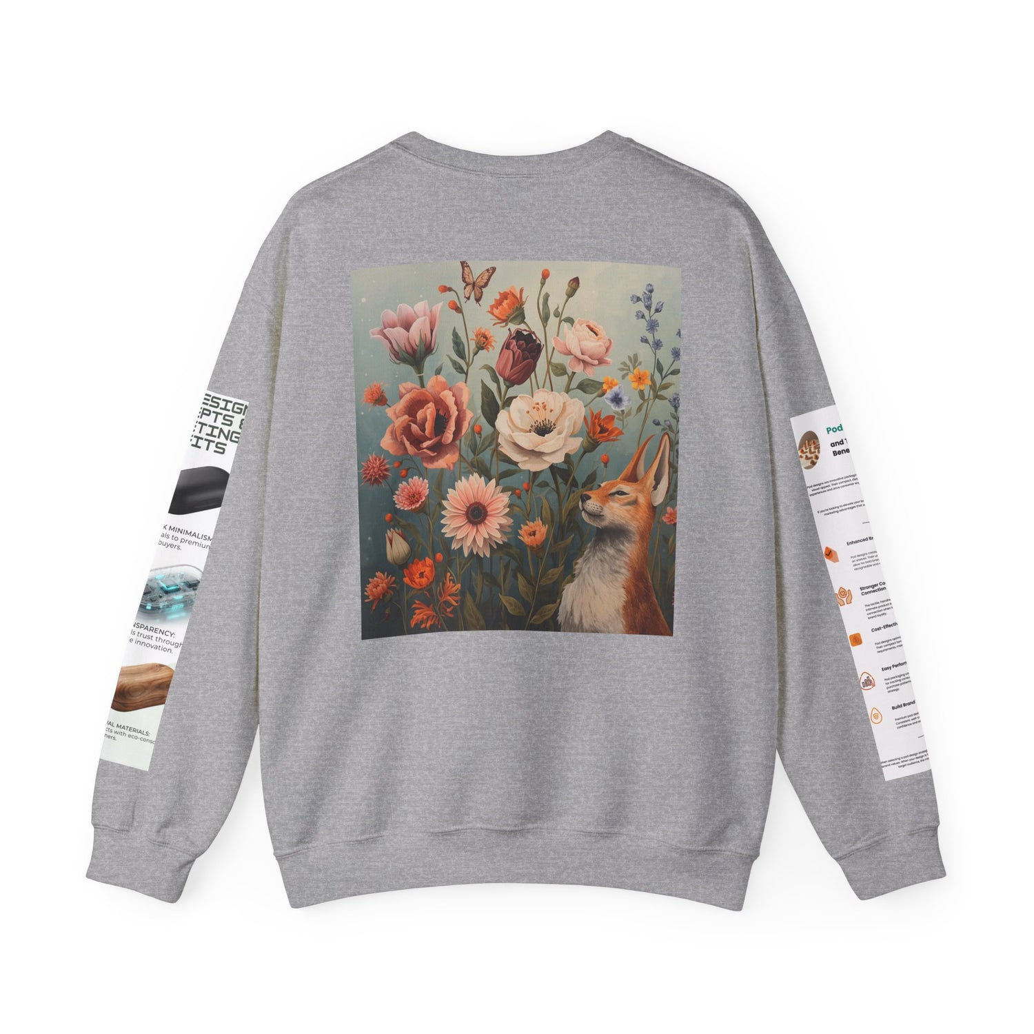 Floral Garden Crewneck Sweatshirt