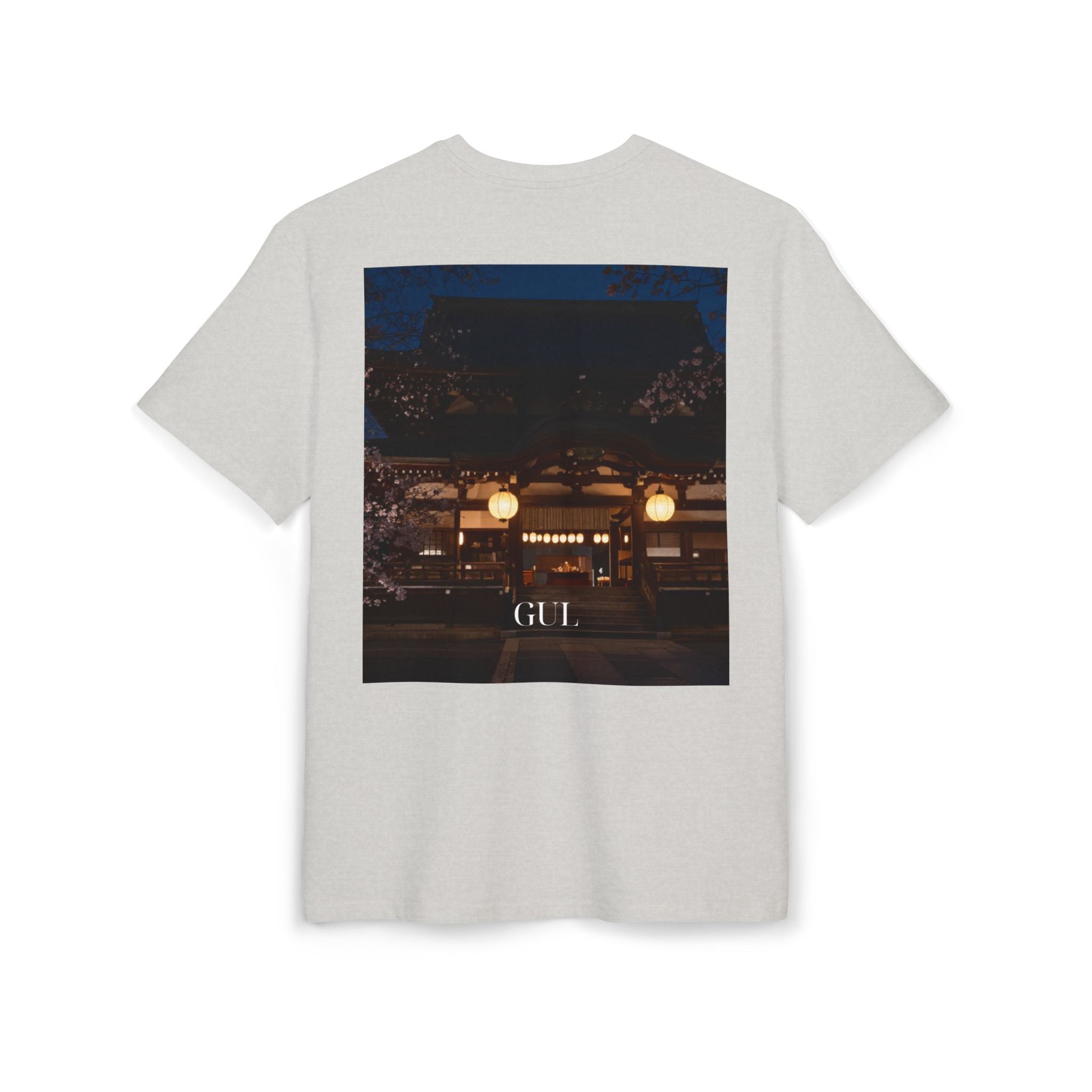 Floral &amp; Nightscape Graphic Tee — Bird of Paradise Photo Print