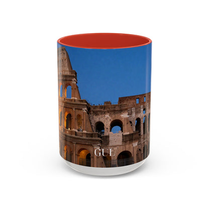 Colosseum Evening Photo Accent Coffee Mug